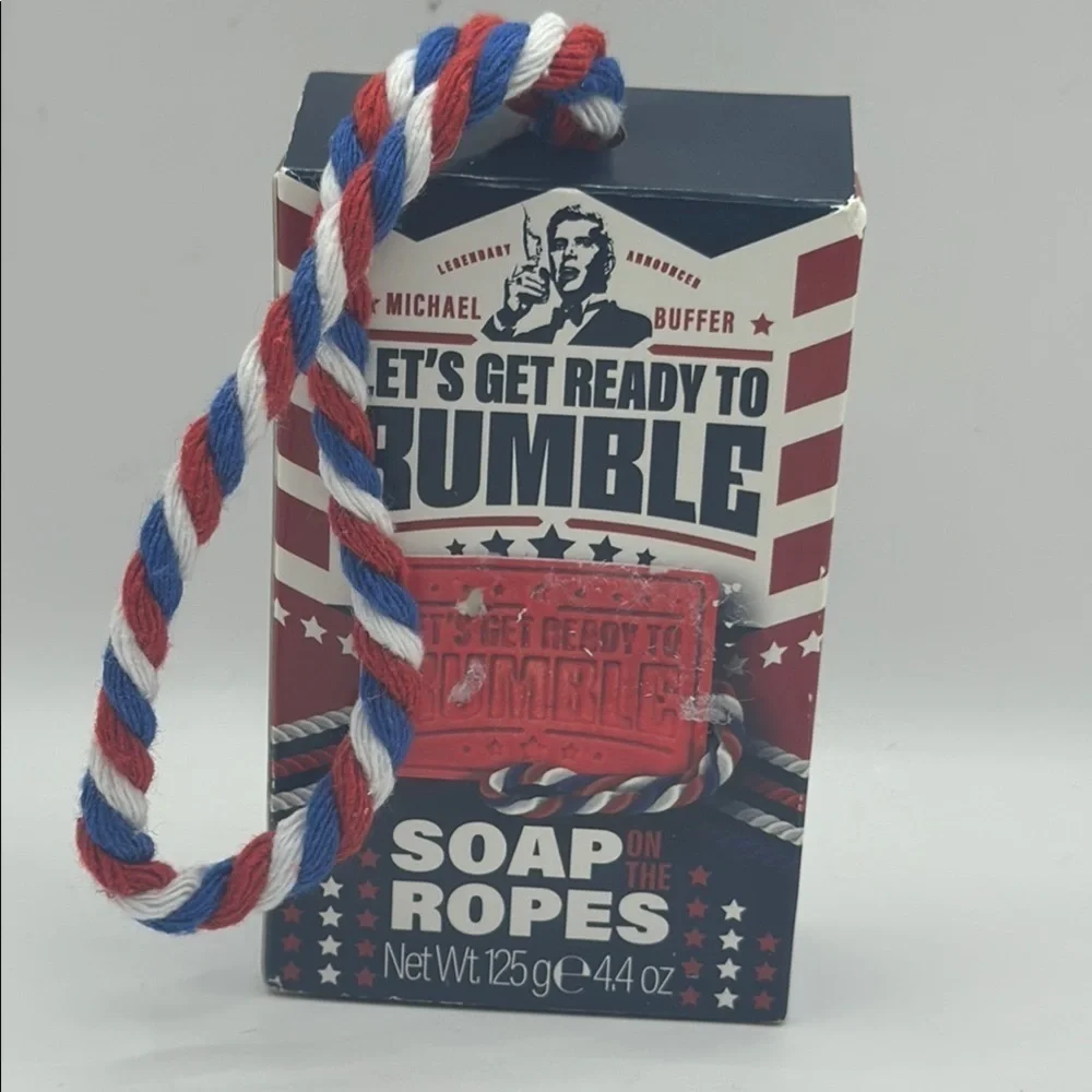 Red, White, and Blue Soap on the Ropes